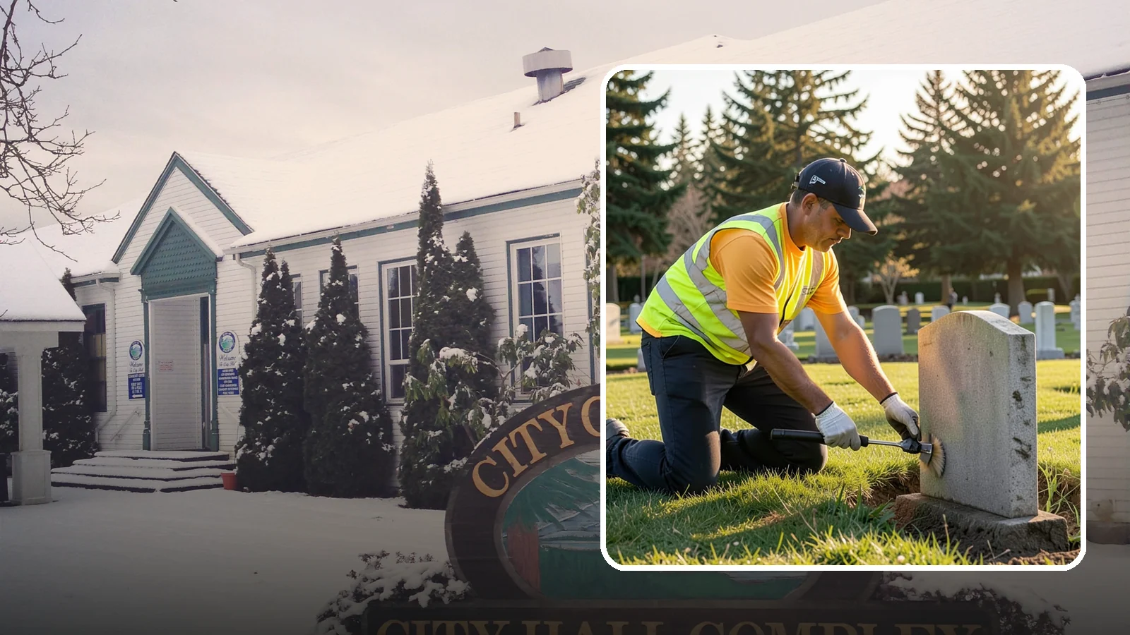 Headstone Cleaning in Pacific, King County, WA - Gentle, professional cleaning of headstones and grave markers for Western Washington cemeteries.