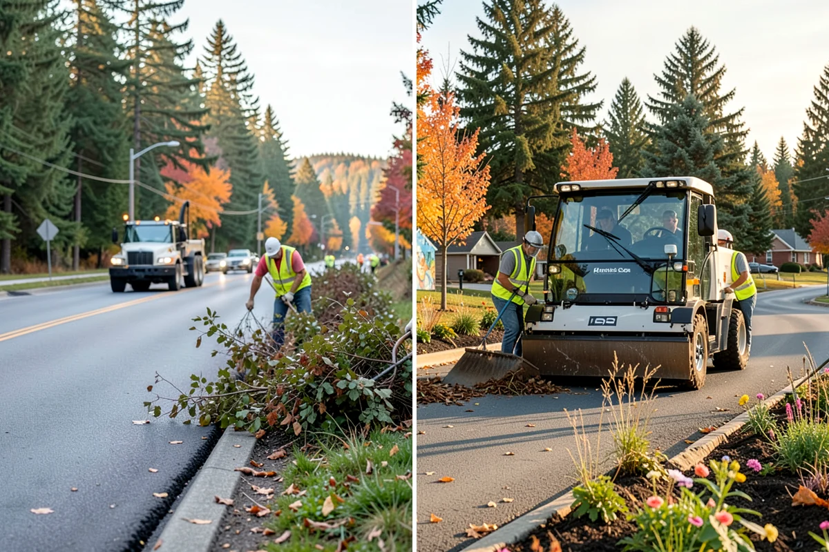 Headstone Cleaning in Shoreline, King County, WA - Assess marker material and condition before treatment