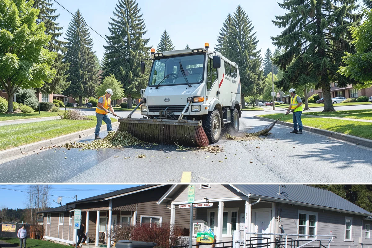 Headstone Cleaning in South Prairie, Pierce County, WA - Drier summer months offer ideal conditions for cleaning and allowing markers to fully dry between steps.