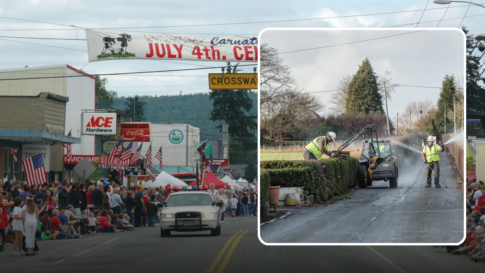 Hedge Trimming in Carnation, King County, WA - Precise hedge trimming that maintains clean lines, healthy density, and clear sightlines on public property.