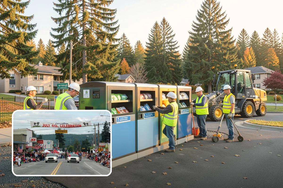 Hedge Trimming in Carnation, King County, WA - Clean, uniform hedge lines at prominent locations