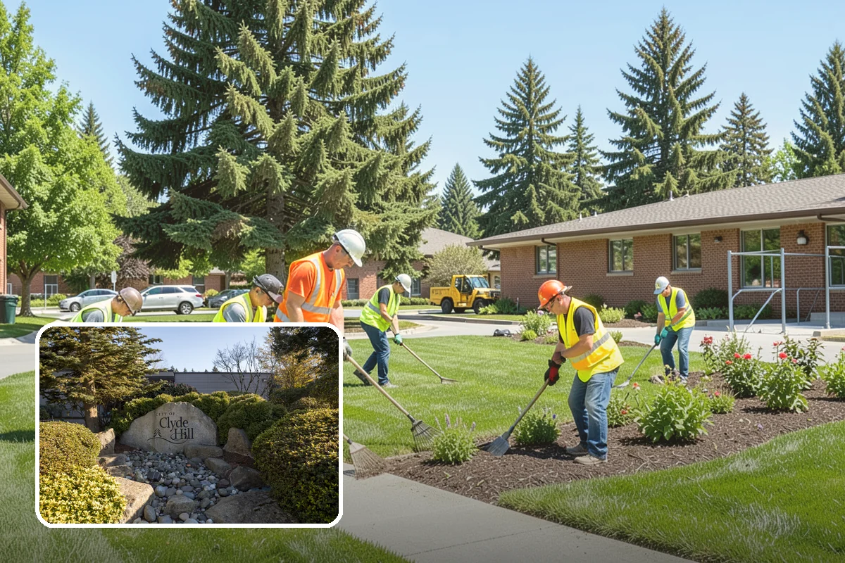 Hedge Trimming in Clyde Hill, King County, WA - Clean, uniform hedge lines at prominent locations