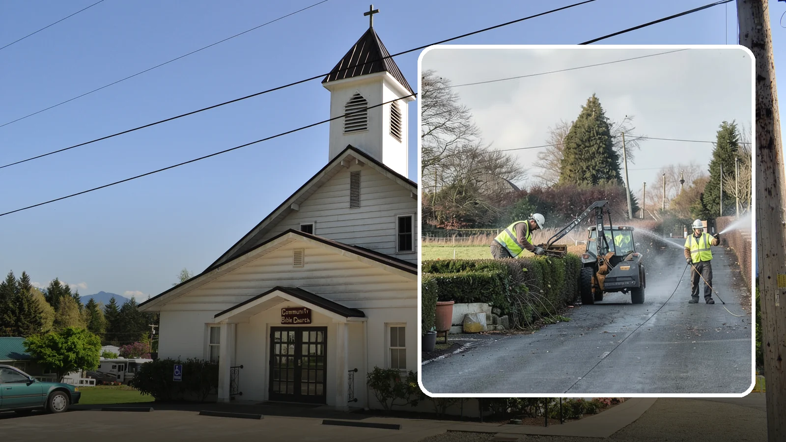 Hedge Trimming in Concrete, Skagit County, WA - Precise hedge trimming that maintains clean lines, healthy density, and clear sightlines on public property.