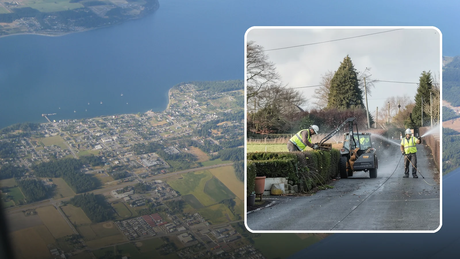 Hedge Trimming in Coupeville, Island County, WA - Precise hedge trimming that maintains clean lines, healthy density, and clear sightlines on public property.