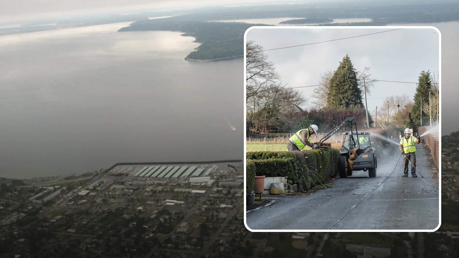 Hedge Trimming in Des Moines, King County, WA - Precise hedge trimming that maintains clean lines, healthy density, and clear sightlines on public property.