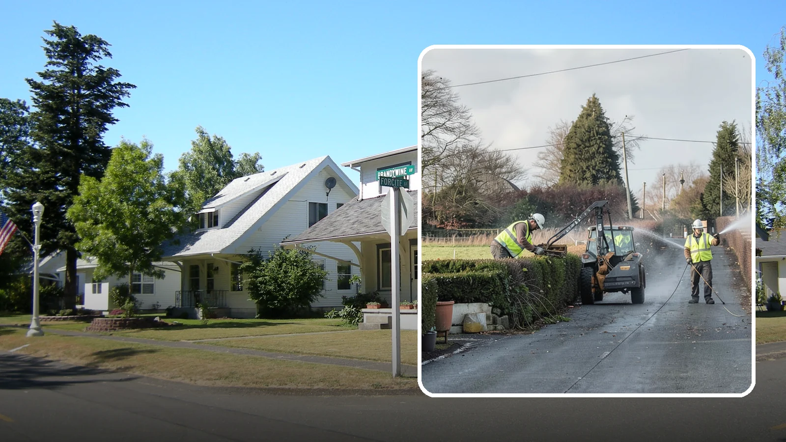 Hedge Trimming in DuPont, Pierce County, WA - Precise hedge trimming that maintains clean lines, healthy density, and clear sightlines on public property.