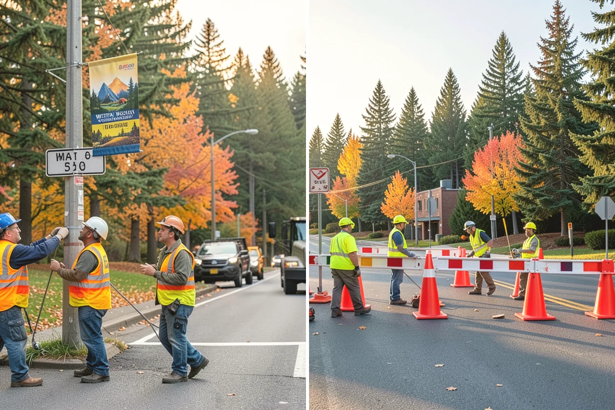 Hedge Trimming in Edgewood, Pierce County, WA - Map hedge locations and set target dimensions and lines