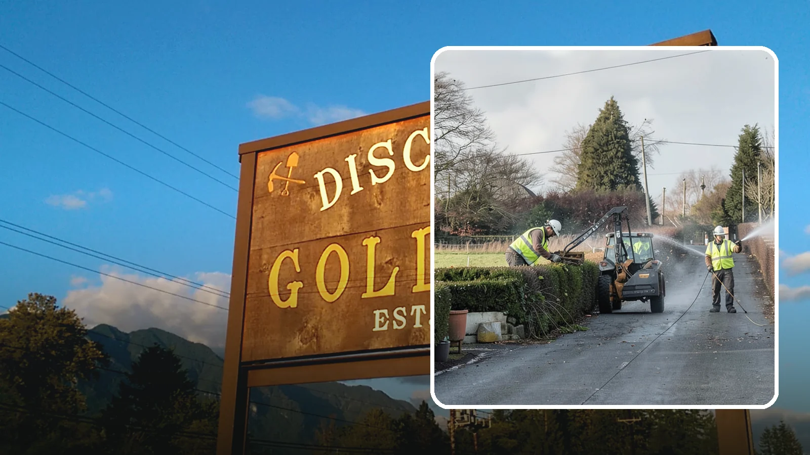 Hedge Trimming in Gold Bar, Snohomish County, WA - Precise hedge trimming that maintains clean lines, healthy density, and clear sightlines on public property.