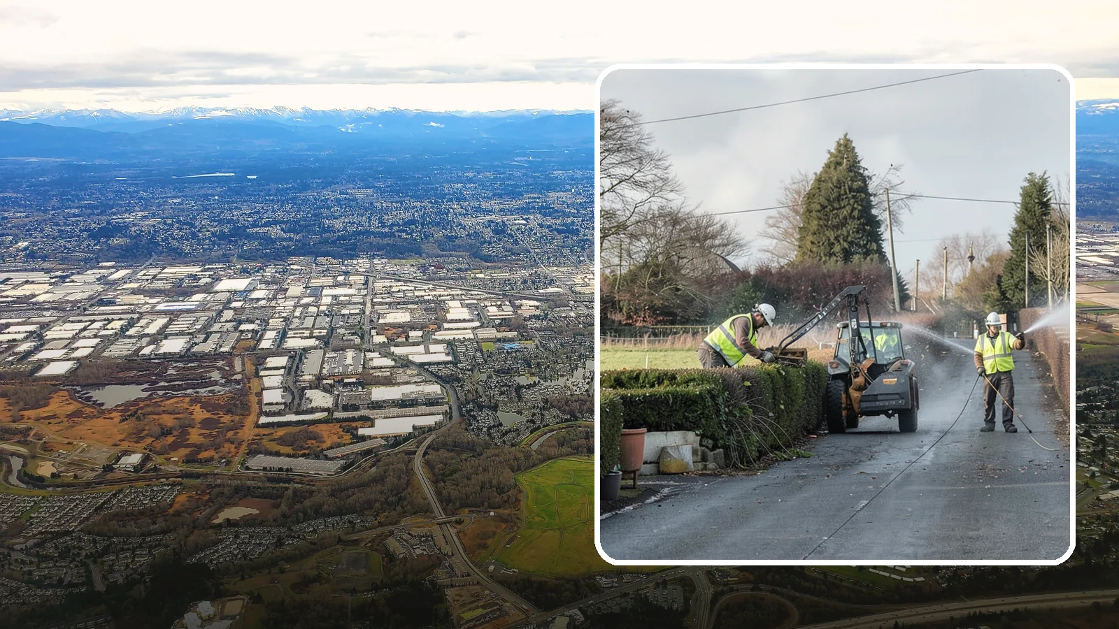 Hedge Trimming in Kent, King County, WA - Precise hedge trimming that maintains clean lines, healthy density, and clear sightlines on public property.