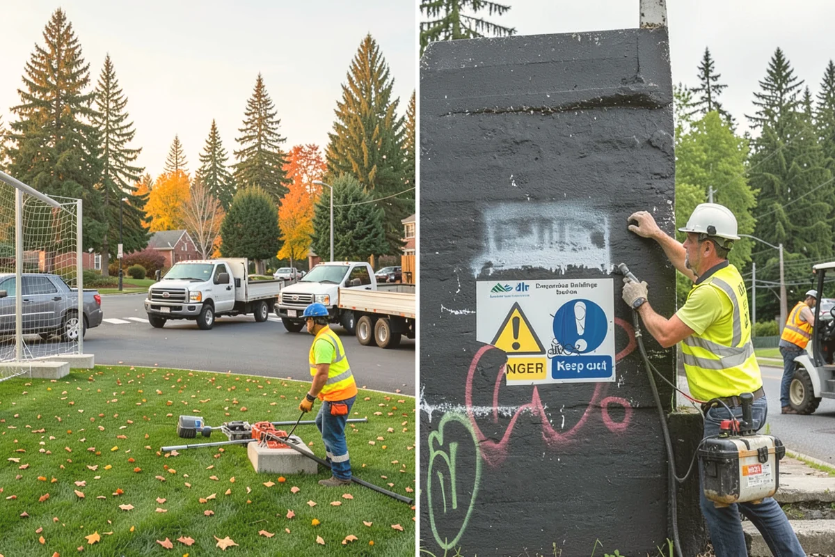 Hedge Trimming in Kirkland, King County, WA - Map hedge locations and set target dimensions and lines