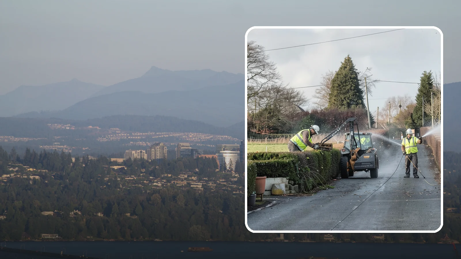 Hedge Trimming in Medina, King County, WA - Precise hedge trimming that maintains clean lines, healthy density, and clear sightlines on public property.