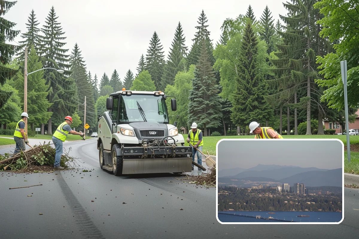 Hedge Trimming in Medina, King County, WA - Clean, uniform hedge lines at prominent locations