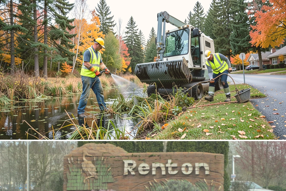 Hedge Trimming in Renton, King County, WA - Fast-growing hedges need multiple trims from late spring through early fall, with a final tidy-up before winter and light...
