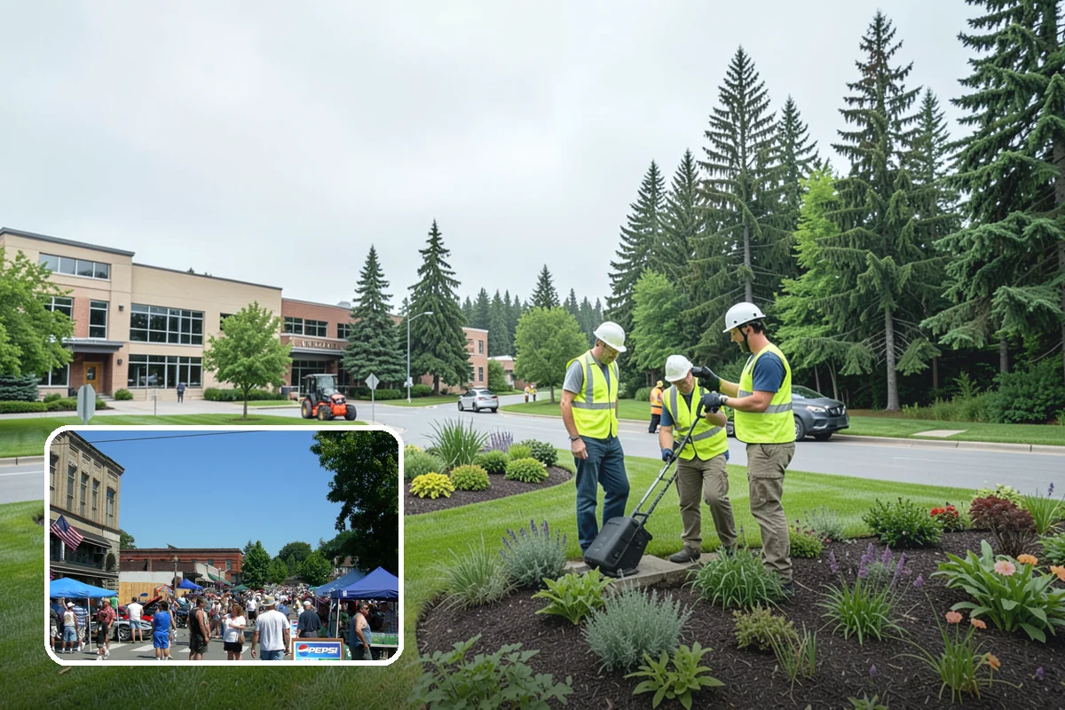 Hedge Trimming in Snohomish, Snohomish County, WA - Clean, uniform hedge lines at prominent locations