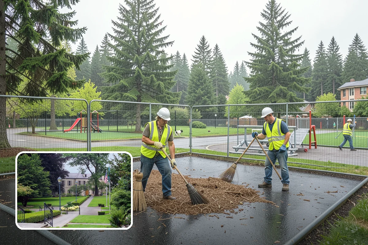 Hedge Trimming in Woodinville, King County, WA - Clean, uniform hedge lines at prominent locations
