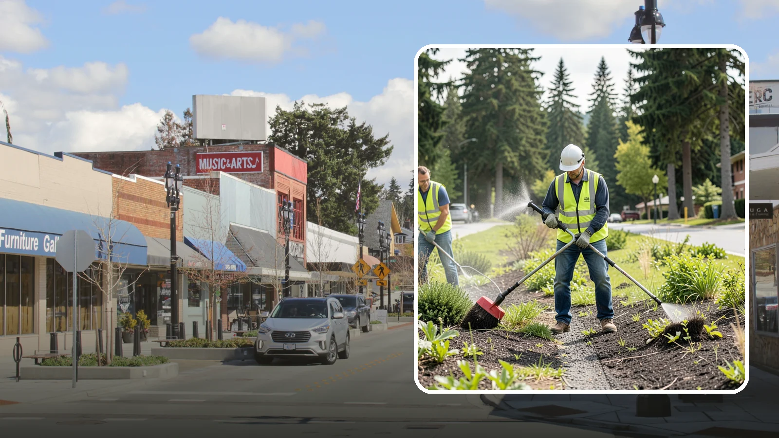 Herbicide Application in Bothell, King County, WA - Licensed, record-kept herbicide application for public grounds, hardscape, and planting beds under a documented integrated...