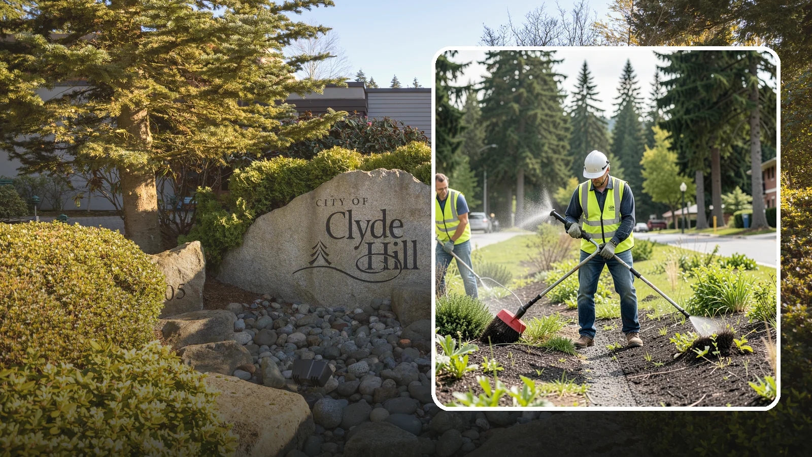 Herbicide Application in Clyde Hill, King County, WA - Licensed, record-kept herbicide application for public grounds, hardscape, and planting beds under a documented integrated...