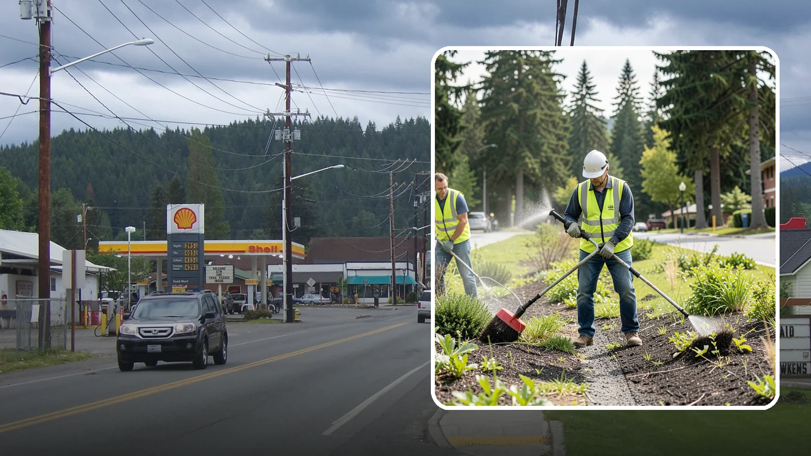 Herbicide Application in Granite Falls, Snohomish County, WA - Licensed, record-kept herbicide application for public grounds, hardscape, and planting beds under a documented integrated...