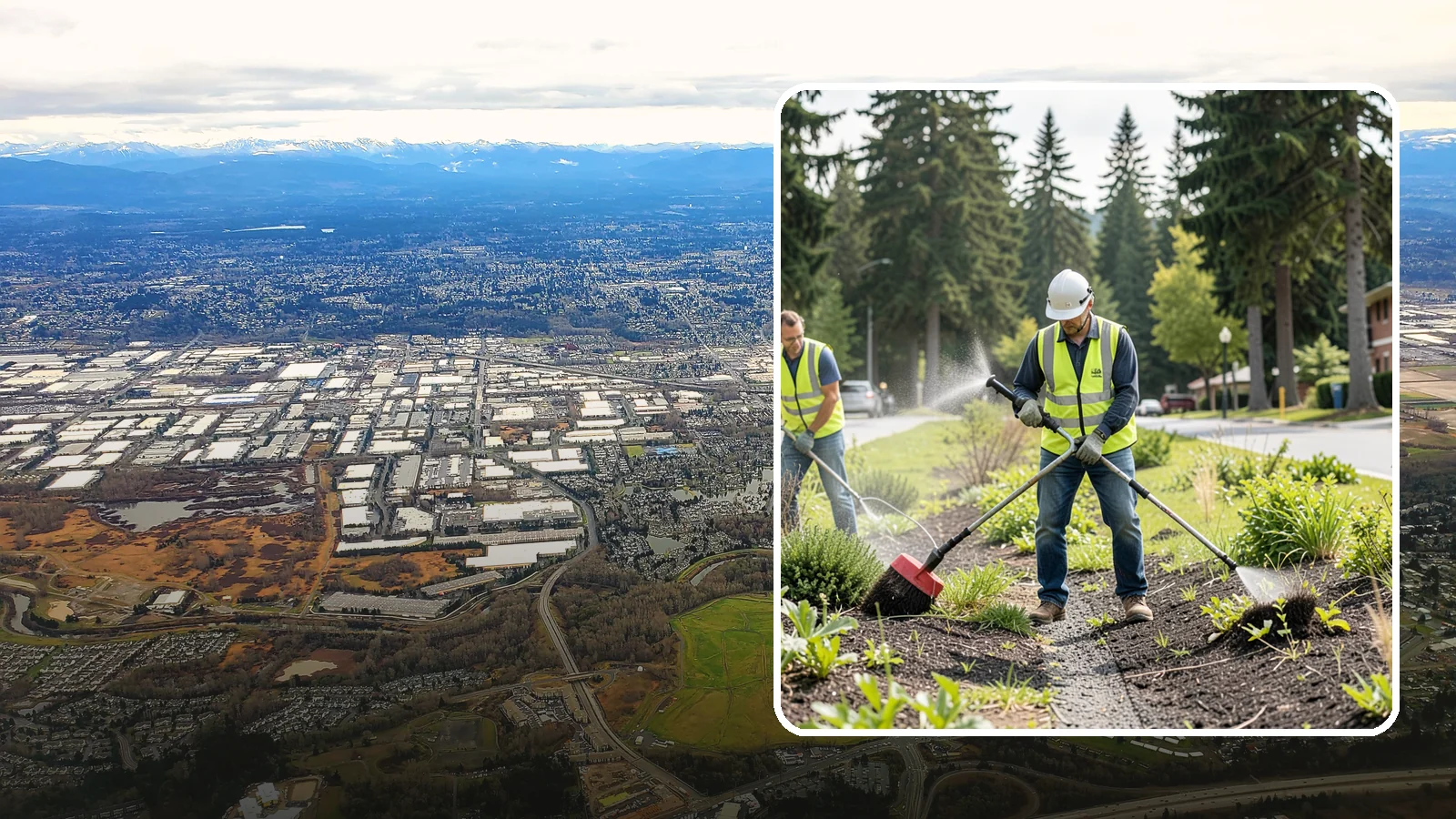 Herbicide Application in Kent, King County, WA - Licensed, record-kept herbicide application for public grounds, hardscape, and planting beds under a documented integrated...