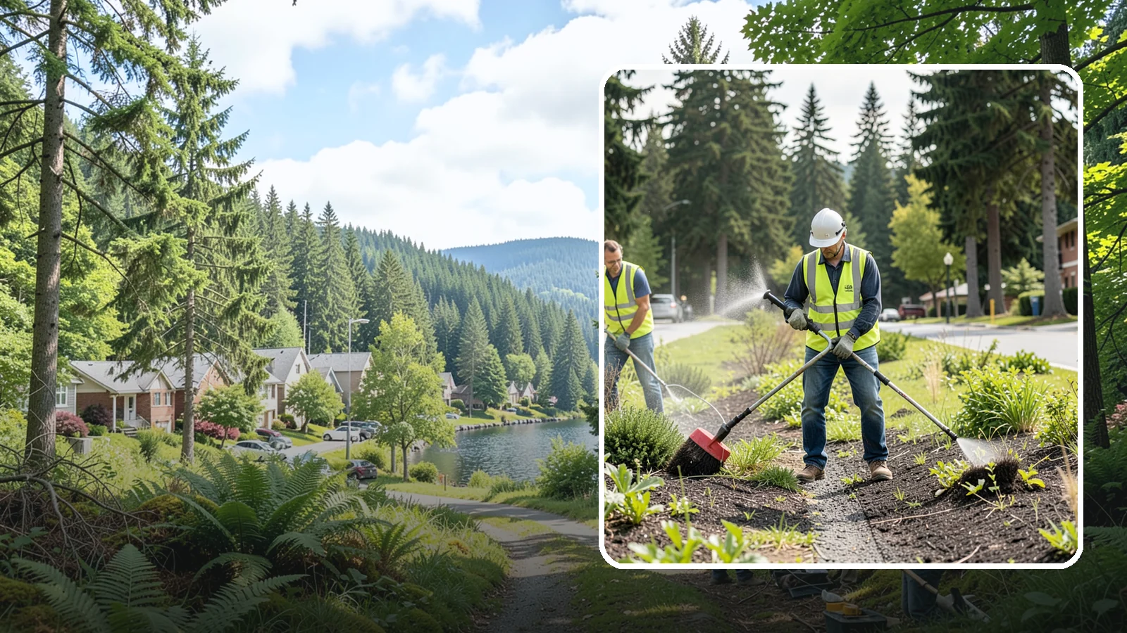 Herbicide Application in Lake Forest Park, King County, WA - Licensed, record-kept herbicide application for public grounds, hardscape, and planting beds under a documented integrated...