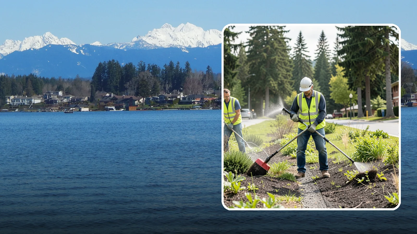 Herbicide Application in Lake Stevens, Snohomish County, WA - Licensed, record-kept herbicide application for public grounds, hardscape, and planting beds under a documented integrated...