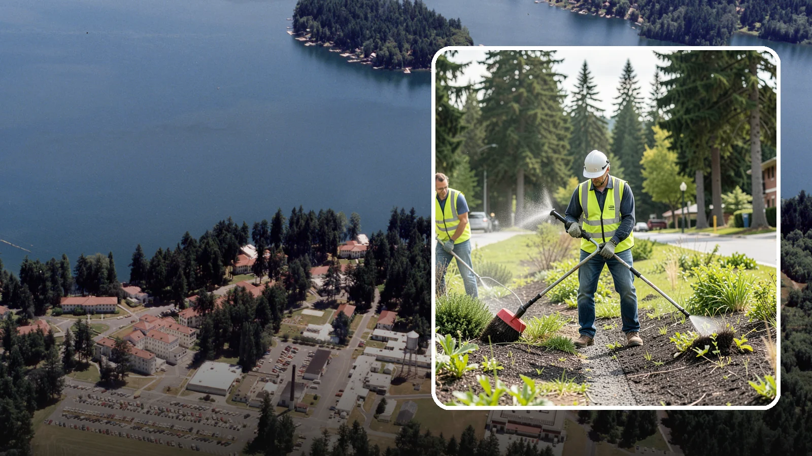 Herbicide Application in Lakewood, Pierce County, WA - Licensed, record-kept herbicide application for public grounds, hardscape, and planting beds under a documented integrated...