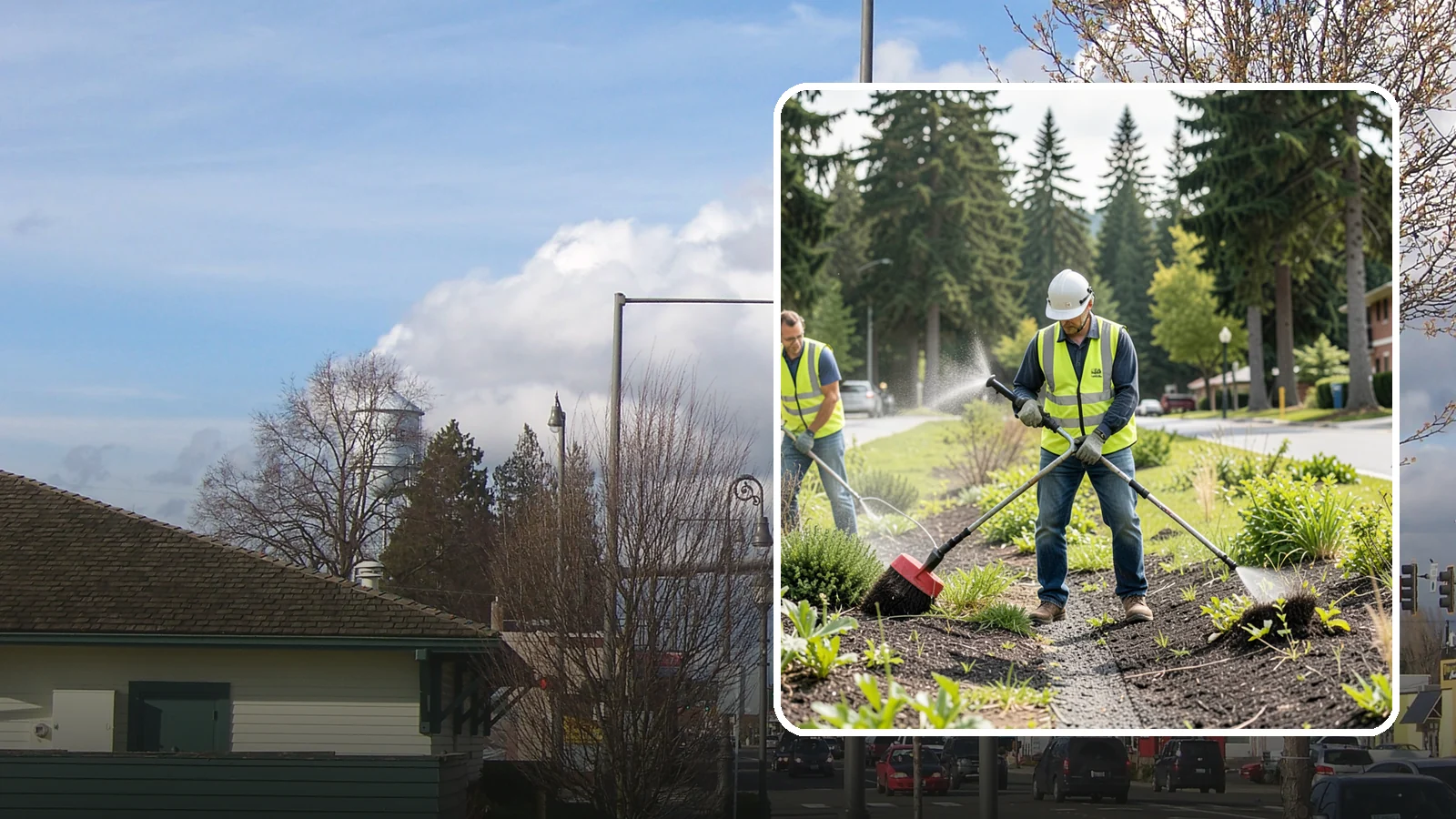 Herbicide Application in Marysville, Snohomish County, WA - Licensed, record-kept herbicide application for public grounds, hardscape, and planting beds under a documented integrated...