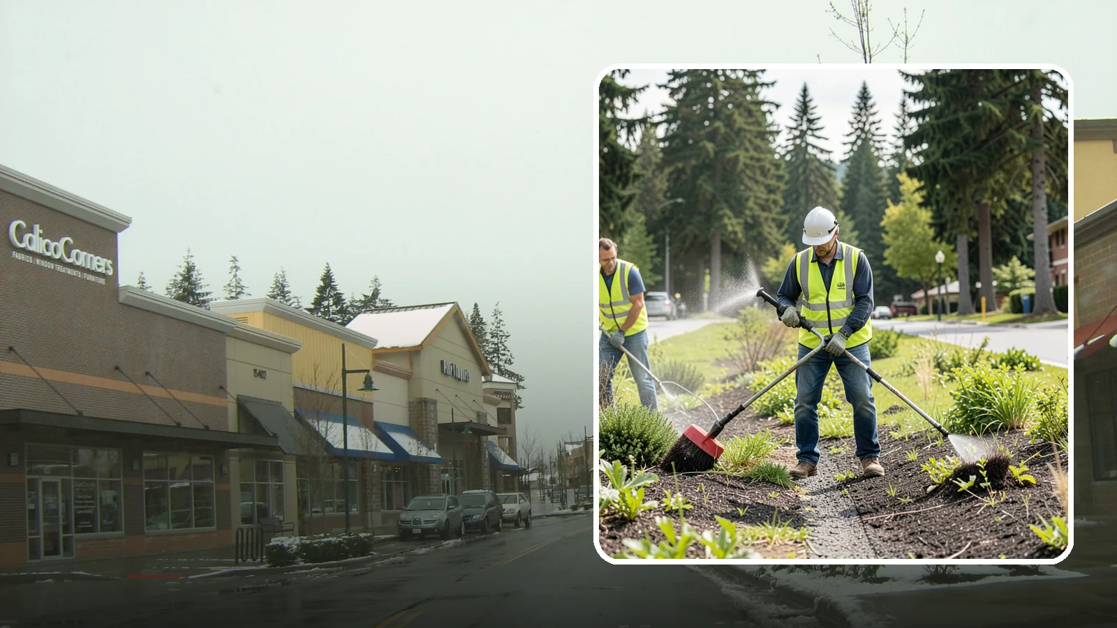 Herbicide Application in Mill Creek, Snohomish County, WA - Licensed, record-kept herbicide application for public grounds, hardscape, and planting beds under a documented integrated...