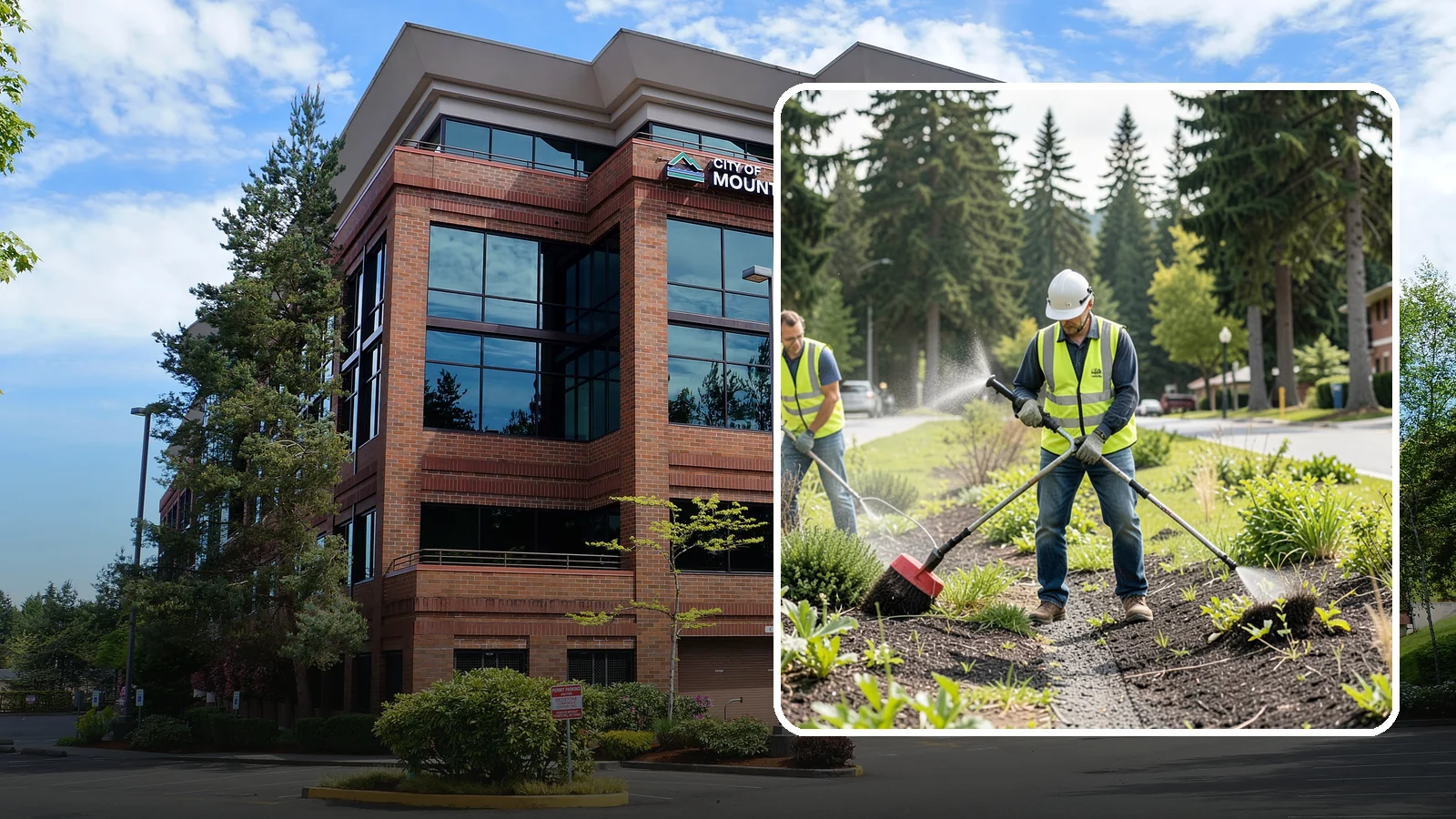 Herbicide Application in Mountlake Terrace, Snohomish County, WA - Licensed, record-kept herbicide application for public grounds, hardscape, and planting beds under a documented integrated...