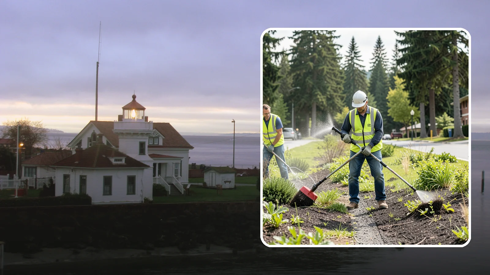 Herbicide Application in Mukilteo, Snohomish County, WA - Licensed, record-kept herbicide application for public grounds, hardscape, and planting beds under a documented integrated...
