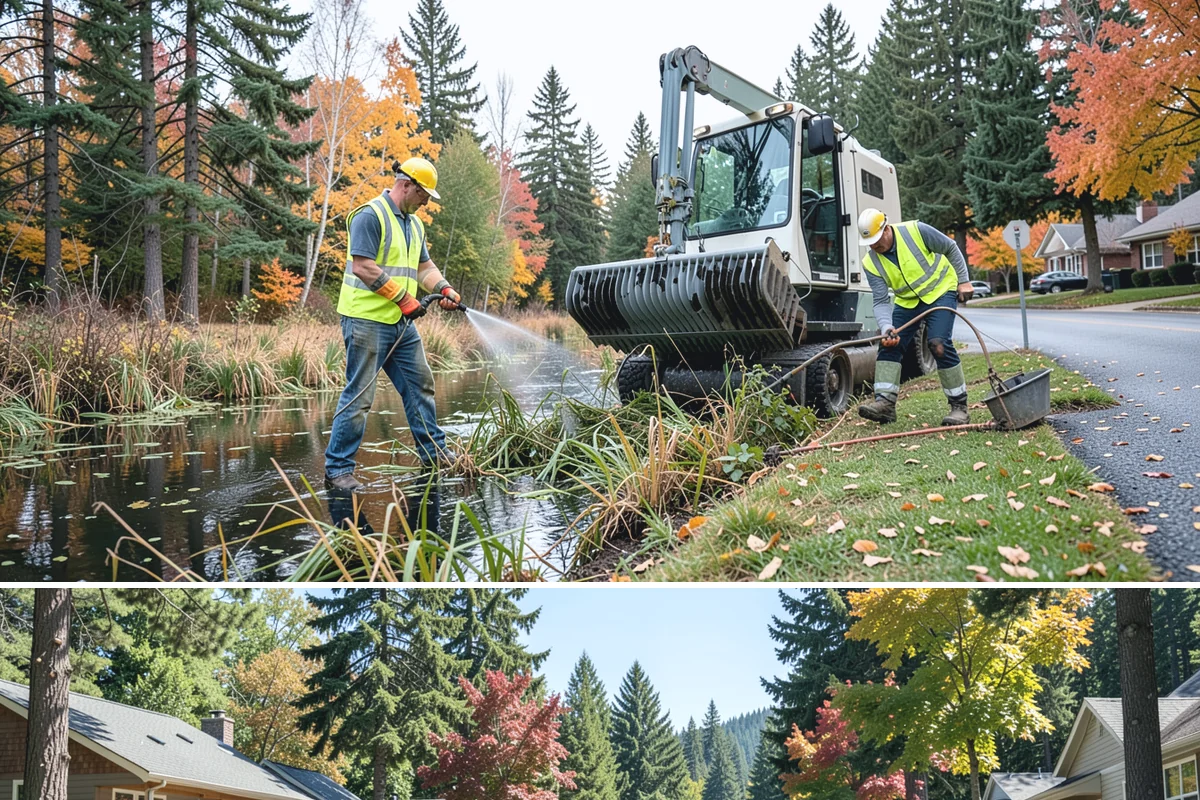 Herbicide Application in Orting, Pierce County, WA - Applications are scheduled around dry, low-wind windows, which in Western Washington are most reliable from late spring through...