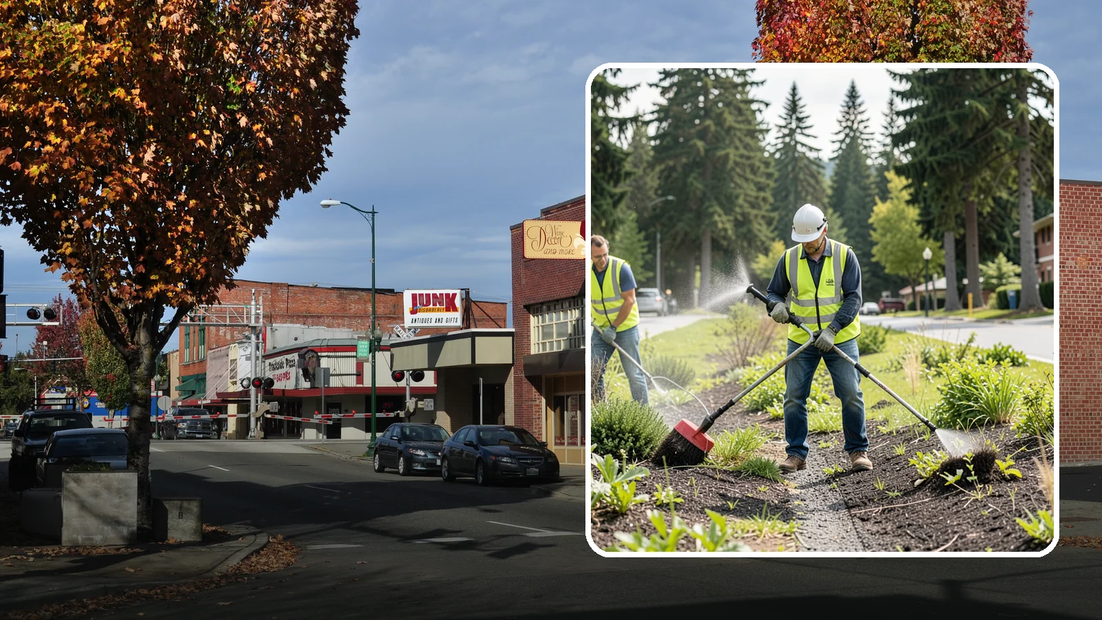 Herbicide Application in Puyallup, Pierce County, WA - Licensed, record-kept herbicide application for public grounds, hardscape, and planting beds under a documented integrated...