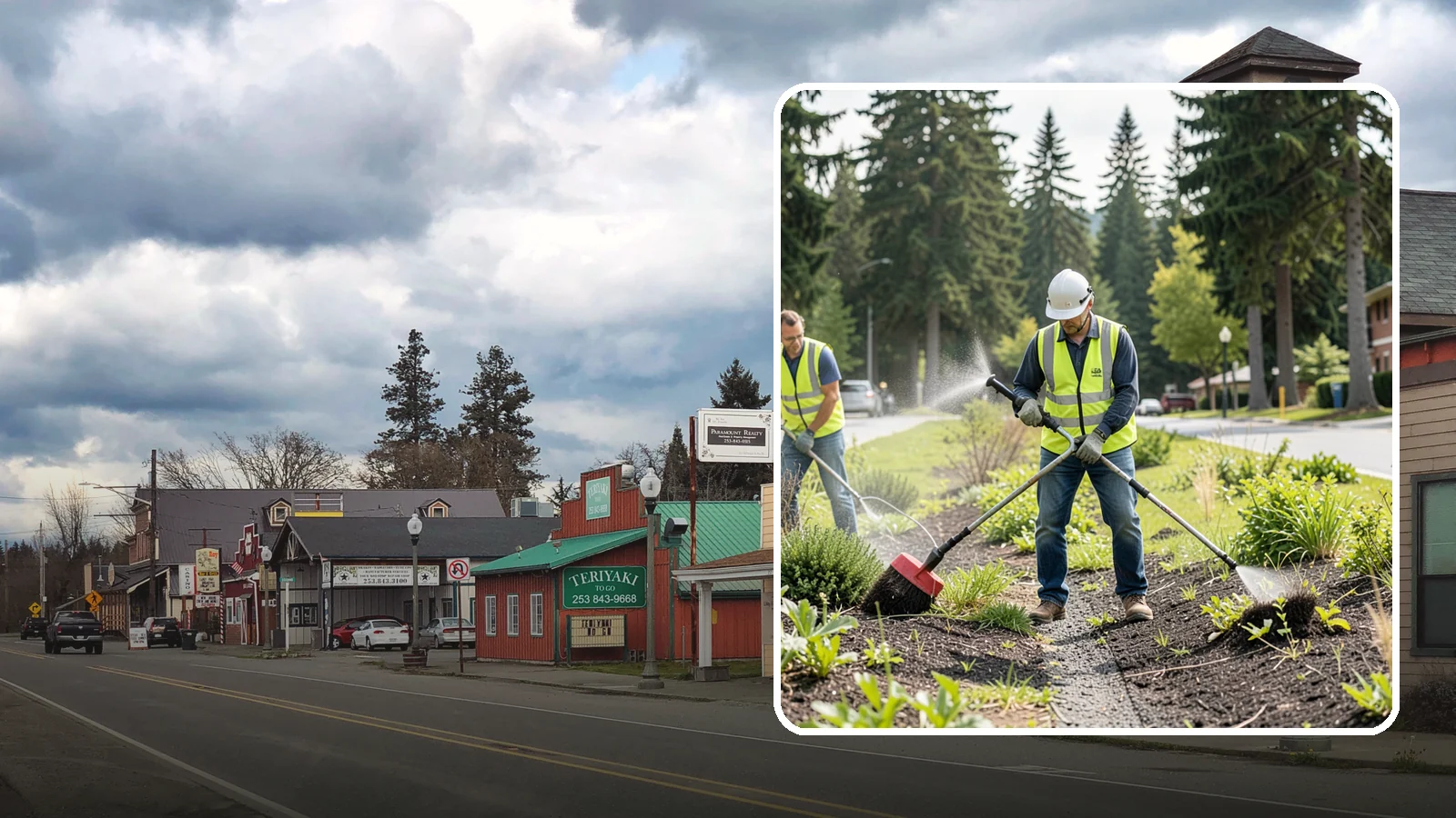 Herbicide Application in Roy, Pierce County, WA - Licensed, record-kept herbicide application for public grounds, hardscape, and planting beds under a documented integrated...