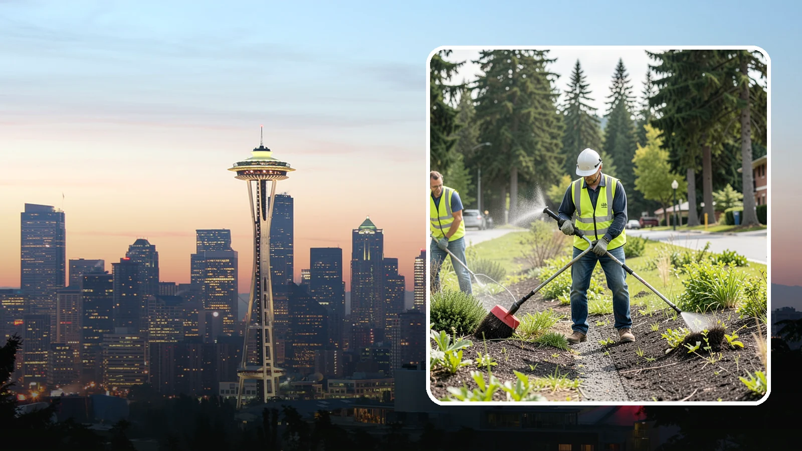 Herbicide Application in Seattle, King County, WA - Licensed, record-kept herbicide application for public grounds, hardscape, and planting beds under a documented integrated...