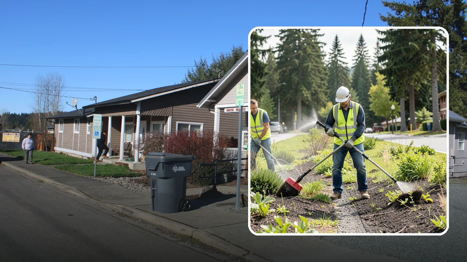 Herbicide Application in South Prairie, Pierce County, WA - Licensed, record-kept herbicide application for public grounds, hardscape, and planting beds under a documented integrated...