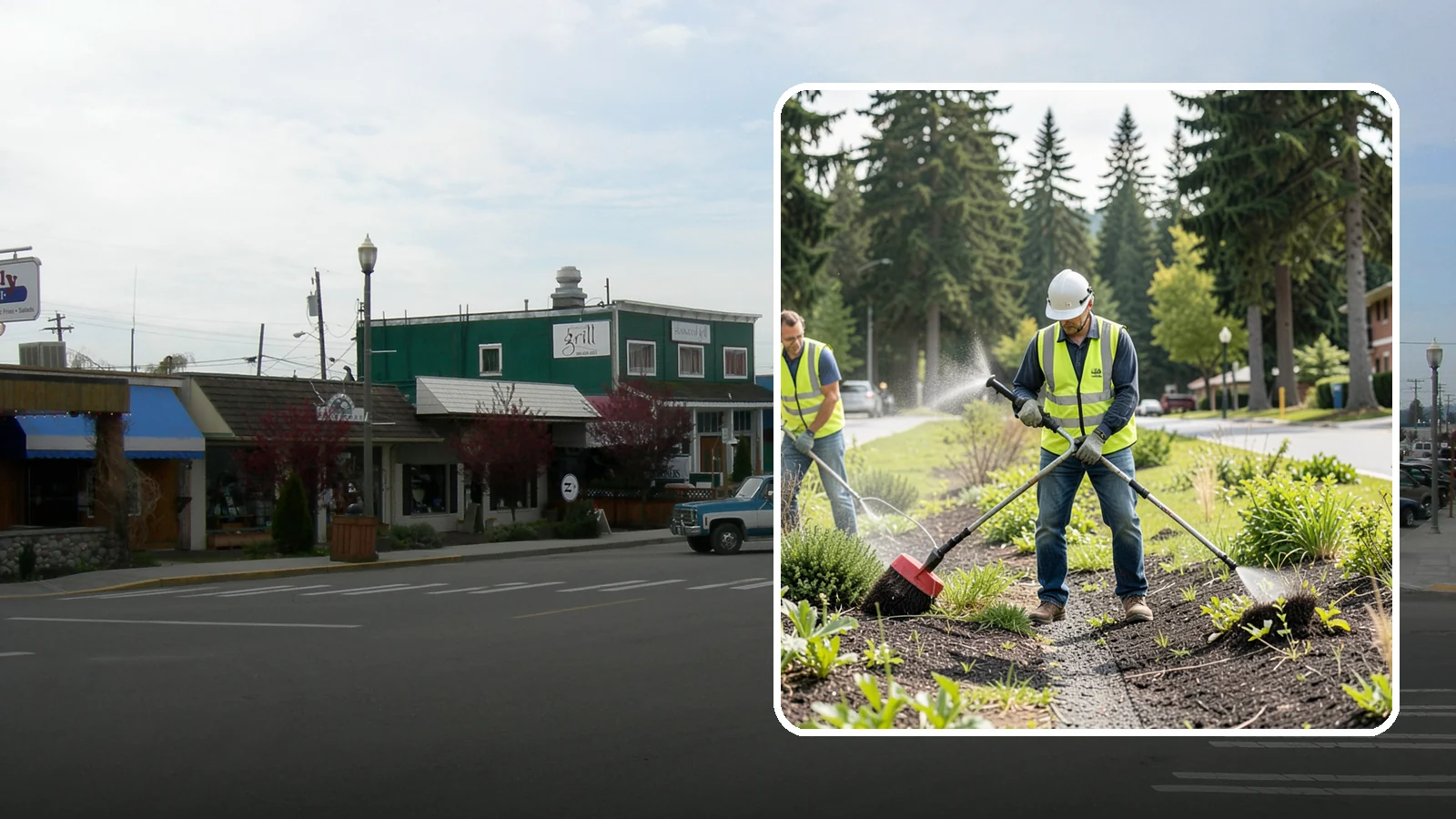 Herbicide Application in Stanwood, Snohomish County, WA - Licensed, record-kept herbicide application for public grounds, hardscape, and planting beds under a documented integrated...