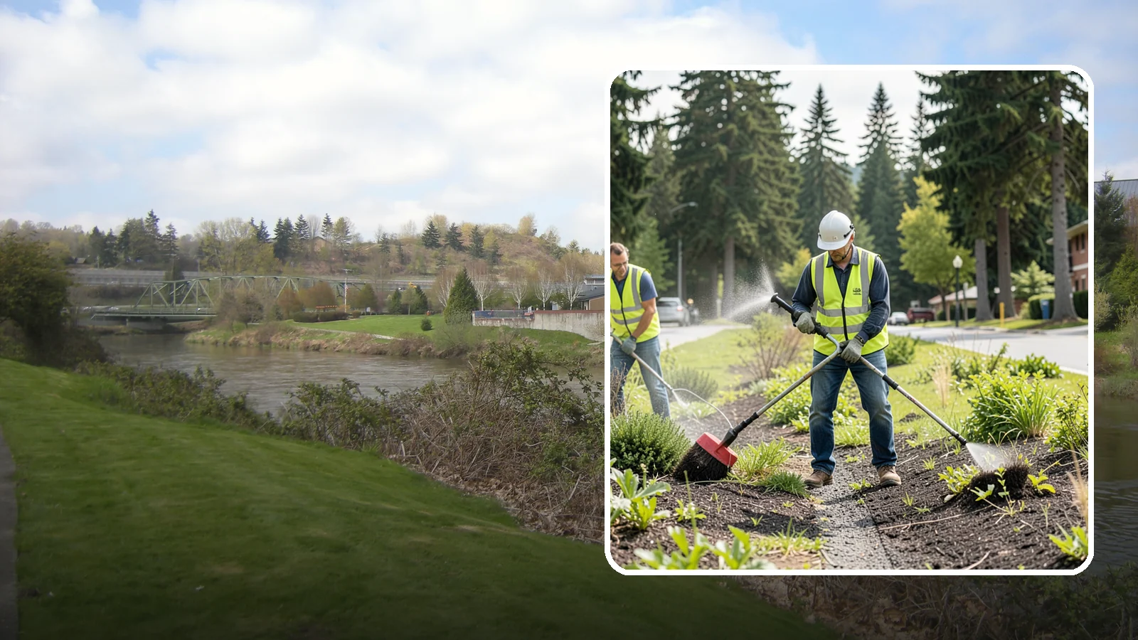 Herbicide Application in Tukwila, King County, WA - Licensed, record-kept herbicide application for public grounds, hardscape, and planting beds under a documented integrated...