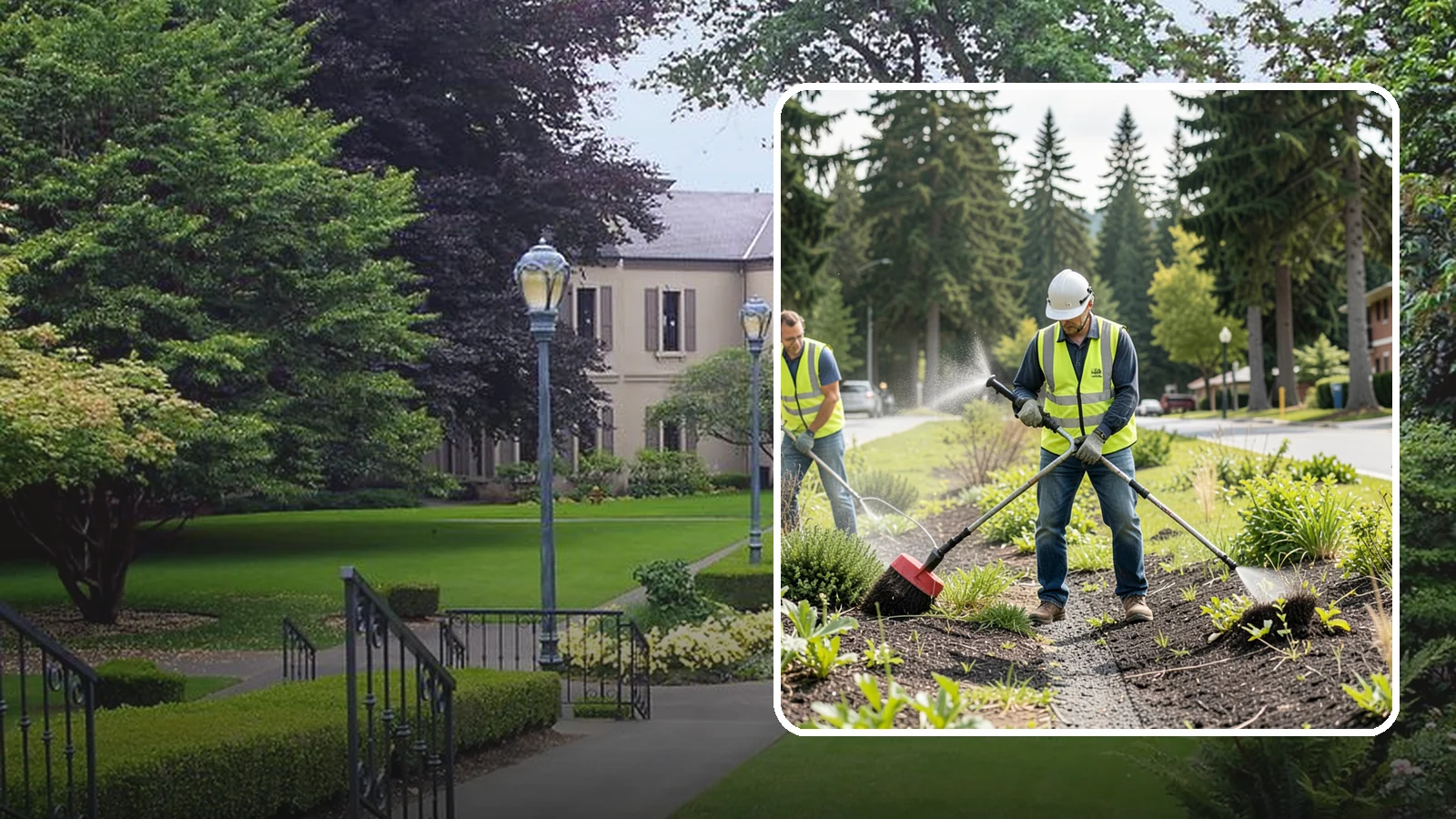 Herbicide Application in Woodinville, King County, WA - Licensed, record-kept herbicide application for public grounds, hardscape, and planting beds under a documented integrated...