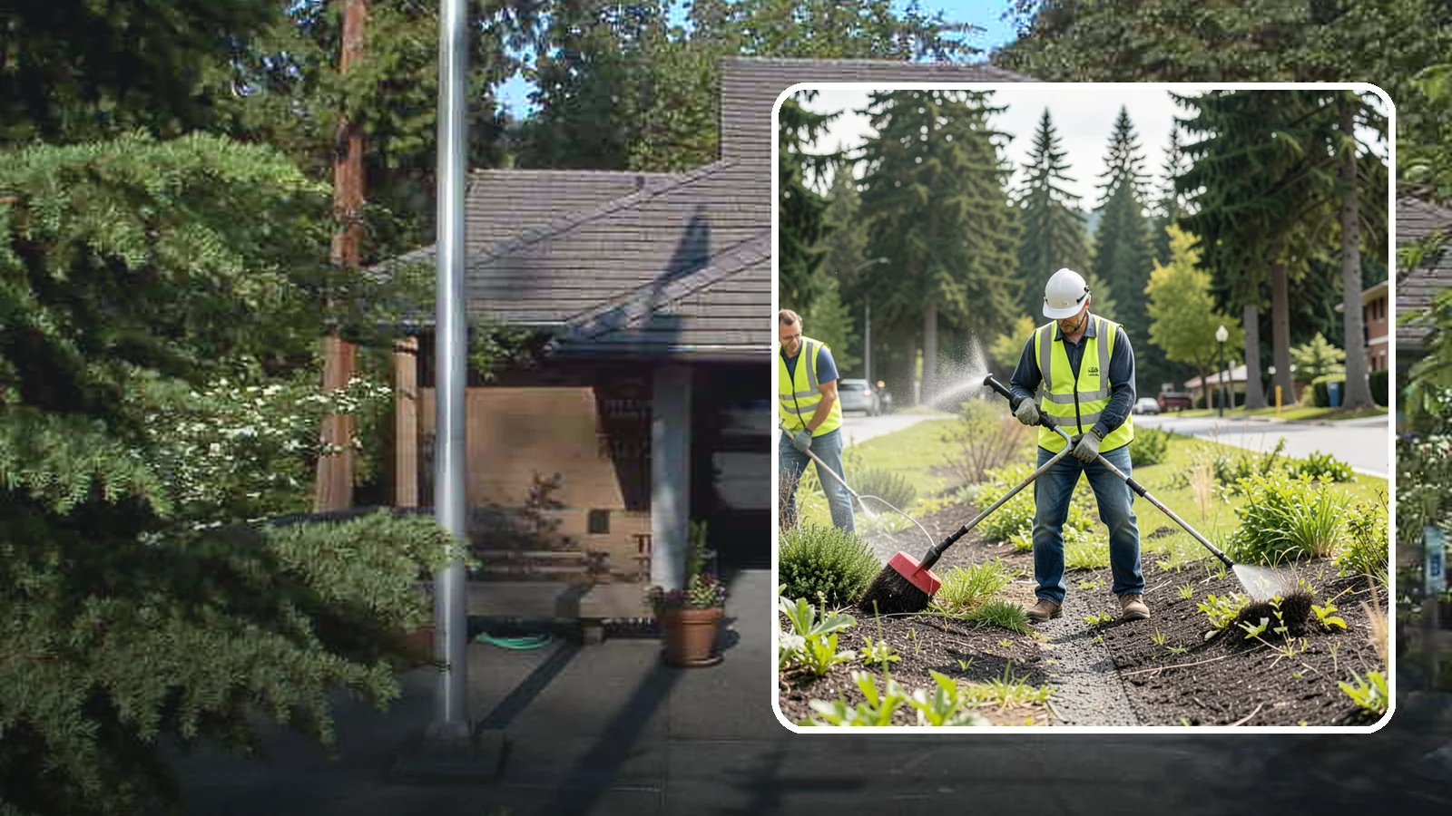 Herbicide Application in Yarrow Point, King County, WA - Licensed, record-kept herbicide application for public grounds, hardscape, and planting beds under a documented integrated...
