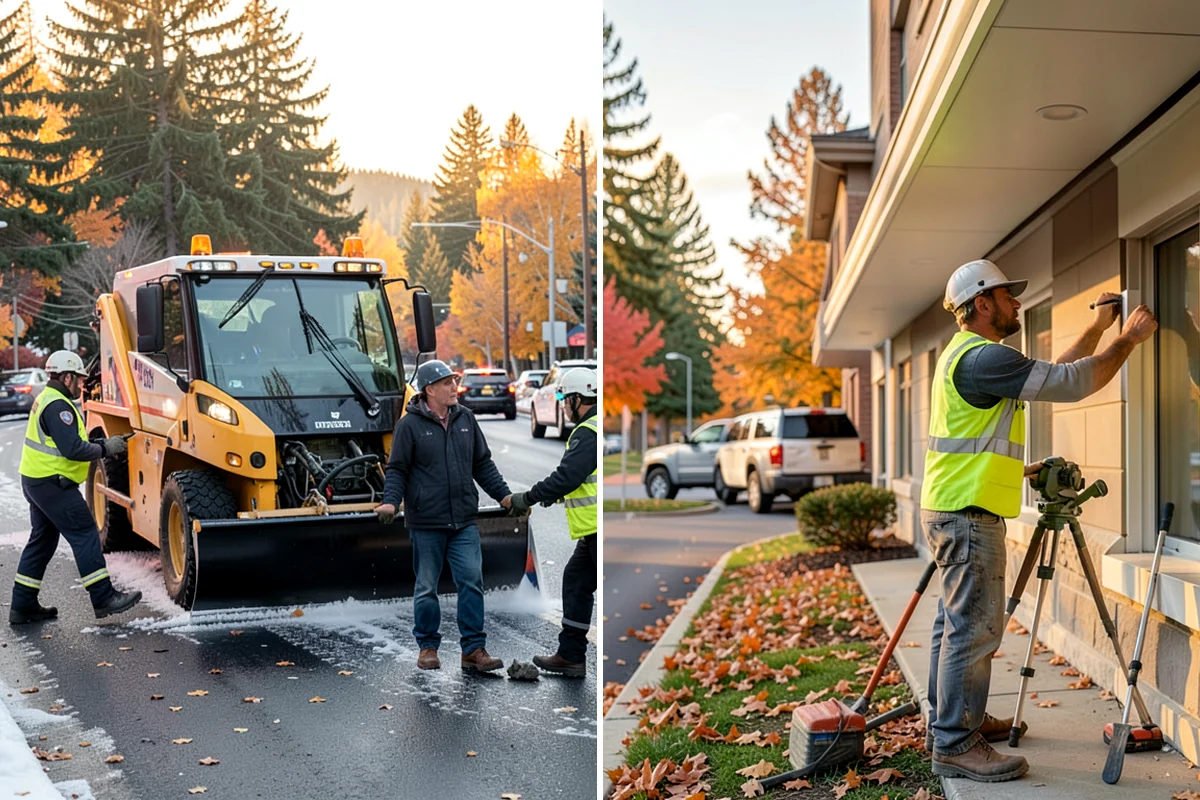 HOA Common Area Maintenance in Arlington, Snohomish County, WA - Tour the community with the board to define common-area boundaries