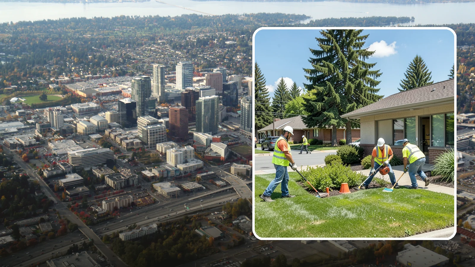 HOA Common Area Maintenance in Bellevue, King County, WA - Common-area grounds maintenance for homeowners associations and residential communities throughout Western Washington.
