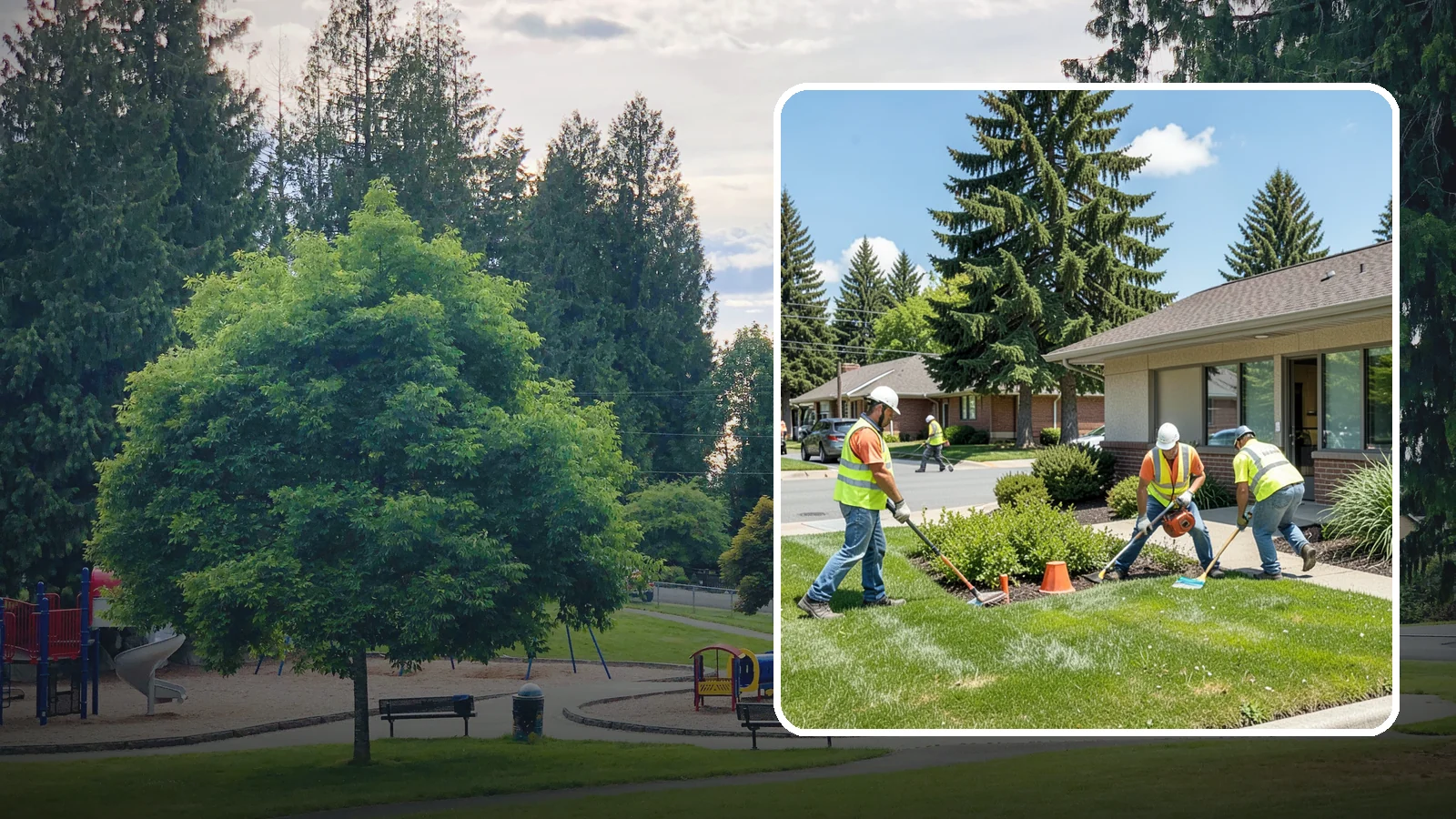 HOA Common Area Maintenance in Bonney Lake, Pierce County, WA - Common-area grounds maintenance for homeowners associations and residential communities throughout Western Washington.