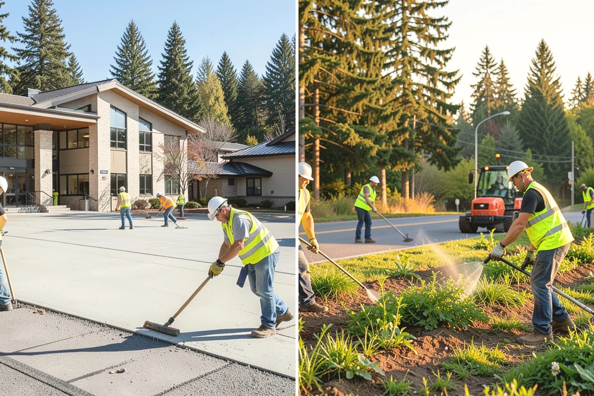 HOA Common Area Maintenance in Carnation, King County, WA - Tour the community with the board to define common-area boundaries