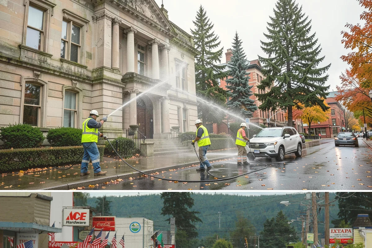 HOA Common Area Maintenance in Carnation, King County, WA - Mowing and bed detailing intensify from late spring through early fall, tapering to leaf cleanup as autumn arrives.