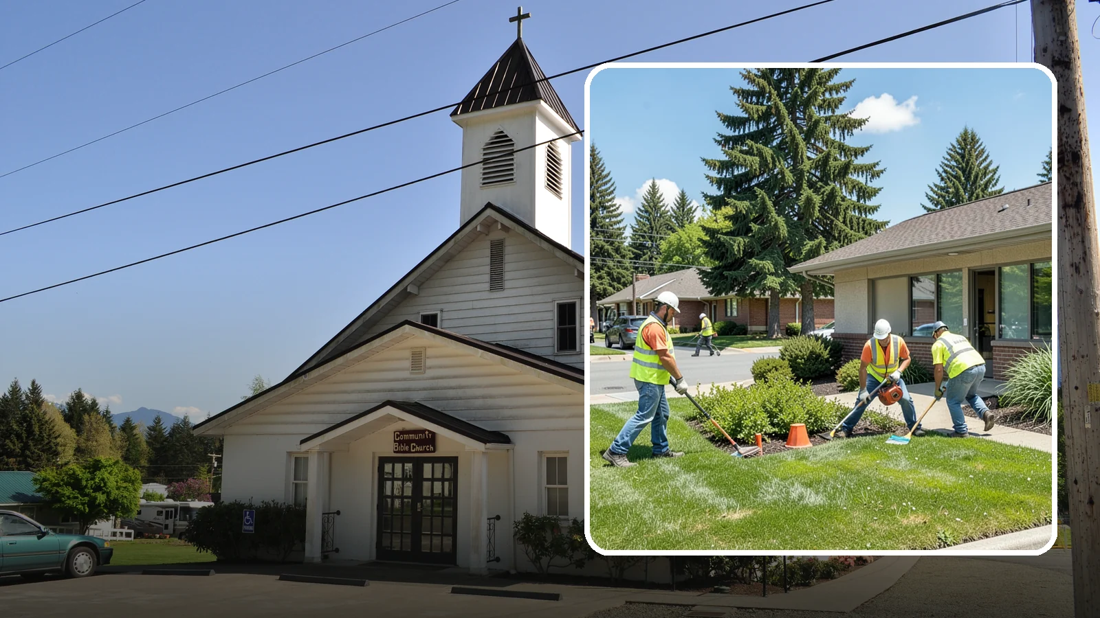 HOA Common Area Maintenance in Concrete, Skagit County, WA - Common-area grounds maintenance for homeowners associations and residential communities throughout Western Washington.