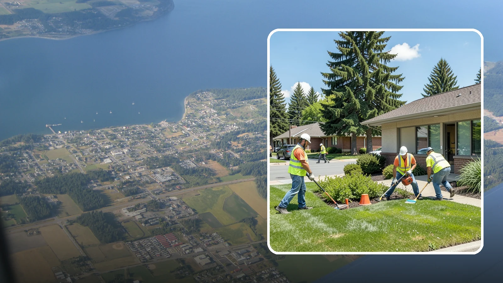 HOA Common Area Maintenance in Coupeville, Island County, WA - Common-area grounds maintenance for homeowners associations and residential communities throughout Western Washington.