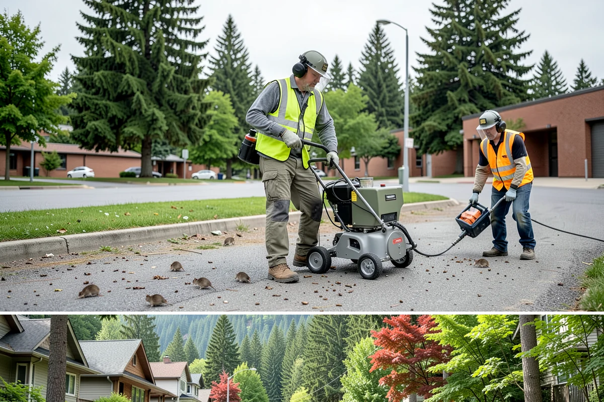 HOA Common Area Maintenance in Darrington, Snohomish County, WA - Mowing and bed detailing intensify from late spring through early fall, tapering to leaf cleanup as autumn arrives.