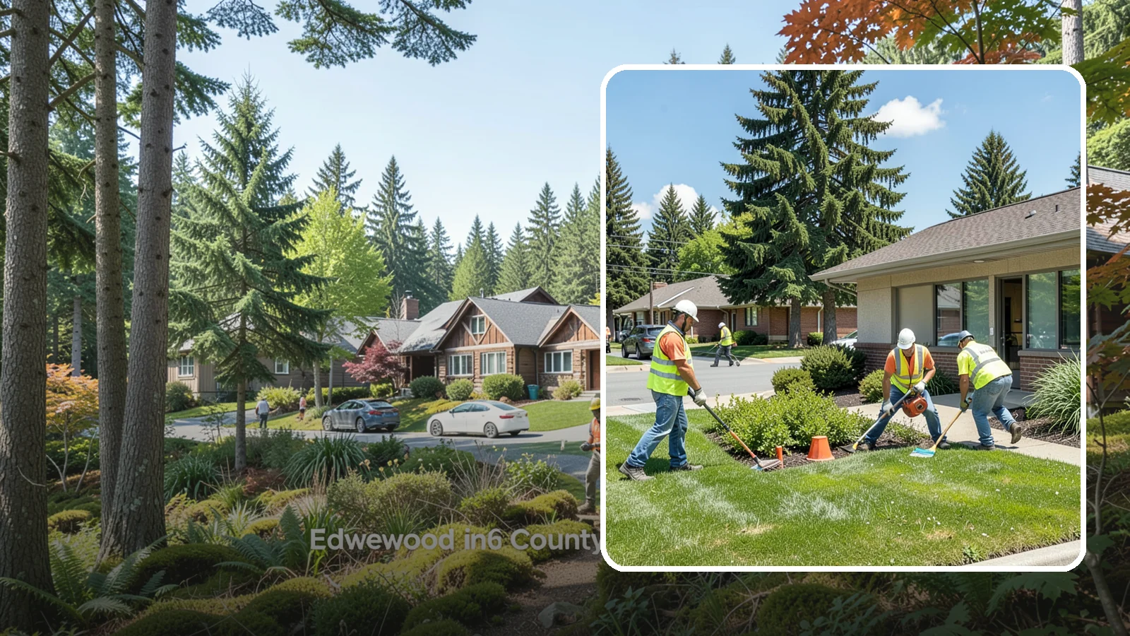 HOA Common Area Maintenance in Edgewood, Pierce County, WA - Common-area grounds maintenance for homeowners associations and residential communities throughout Western Washington.