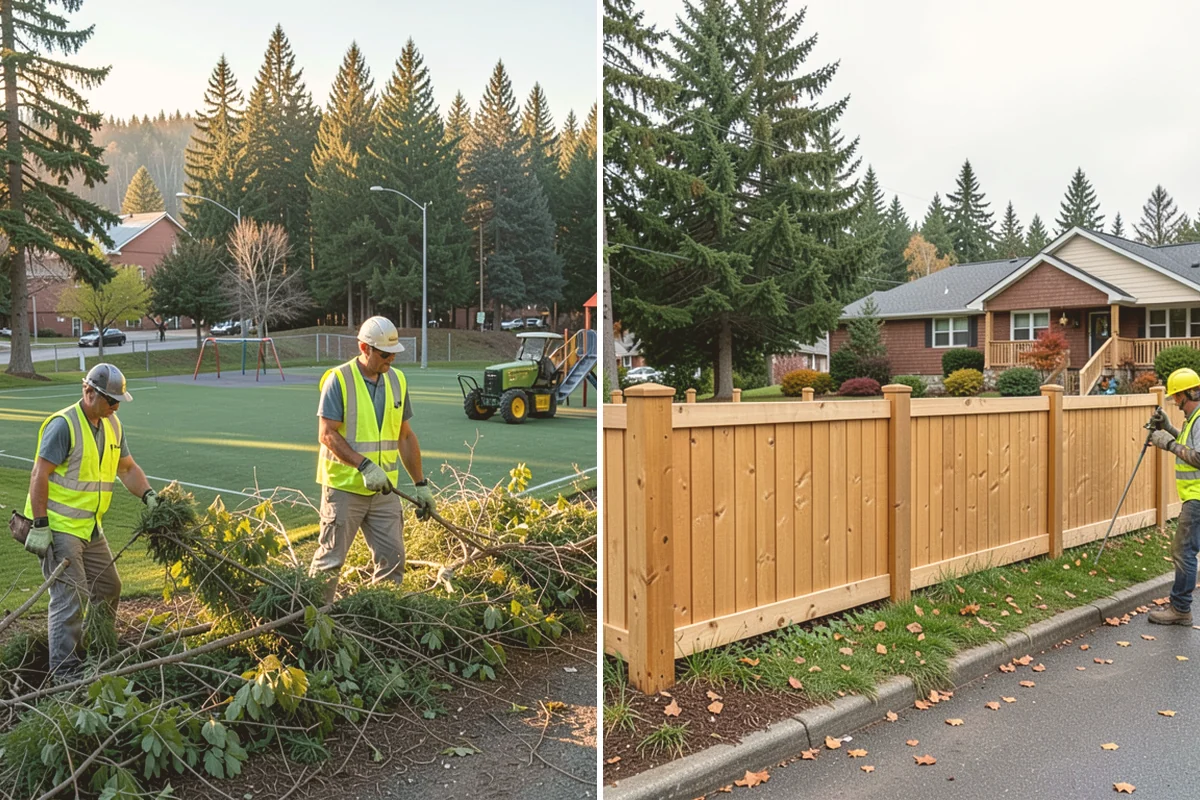 HOA Common Area Maintenance in Edmonds, Snohomish County, WA - Tour the community with the board to define common-area boundaries