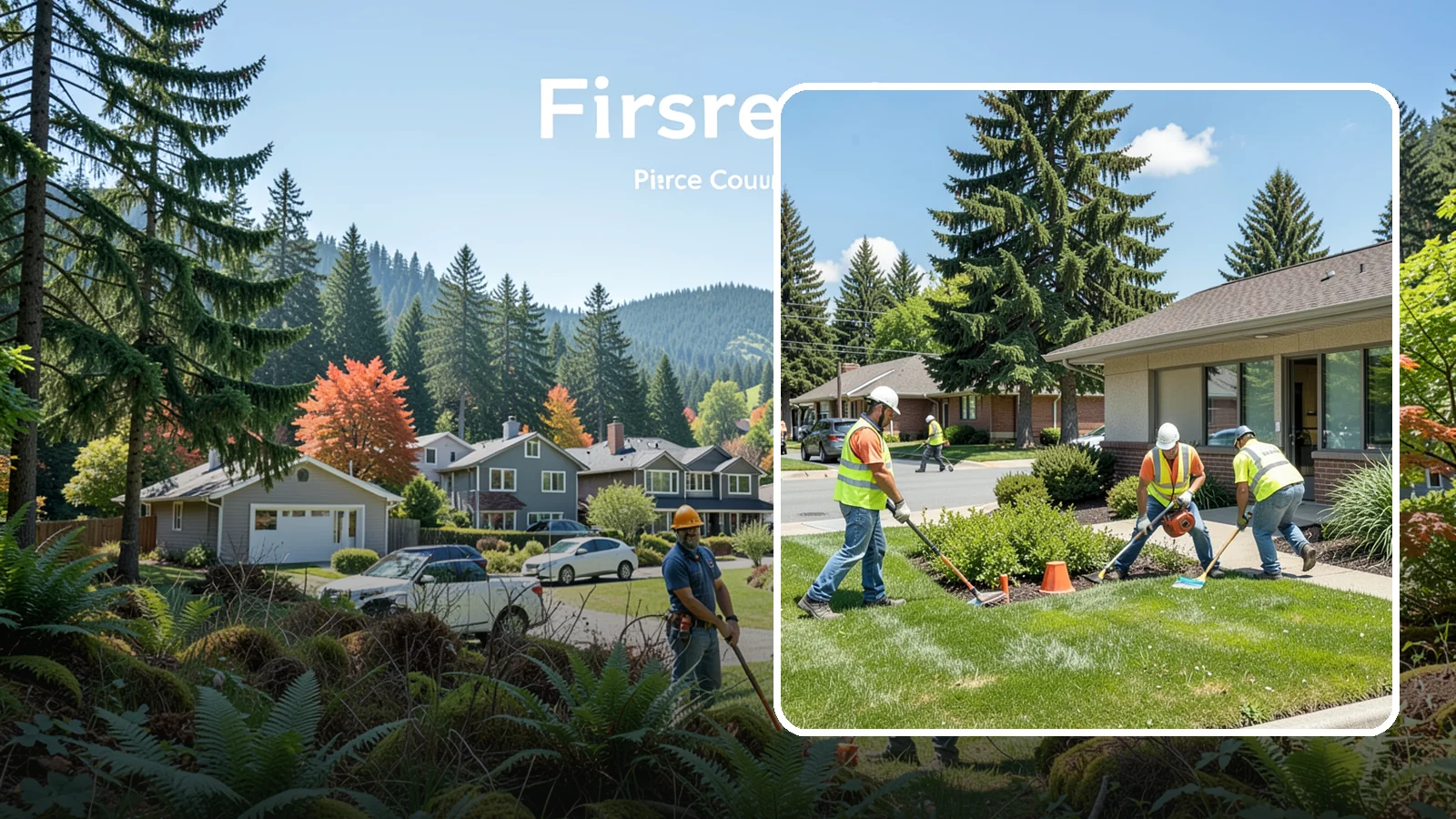 HOA Common Area Maintenance in Fircrest, Pierce County, WA - Common-area grounds maintenance for homeowners associations and residential communities throughout Western Washington.